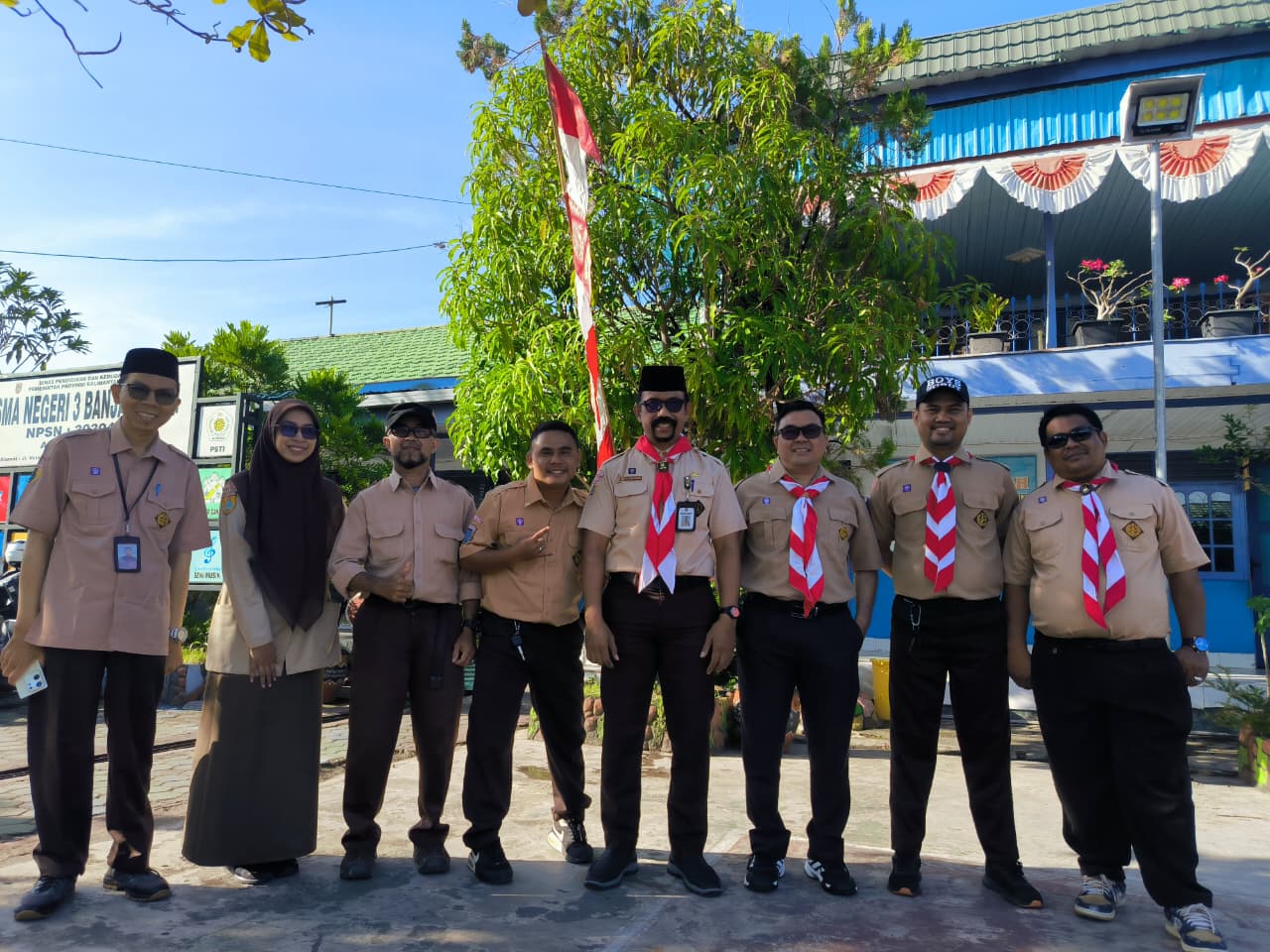 Upacara Peringatan Hari Pramuka ke 64