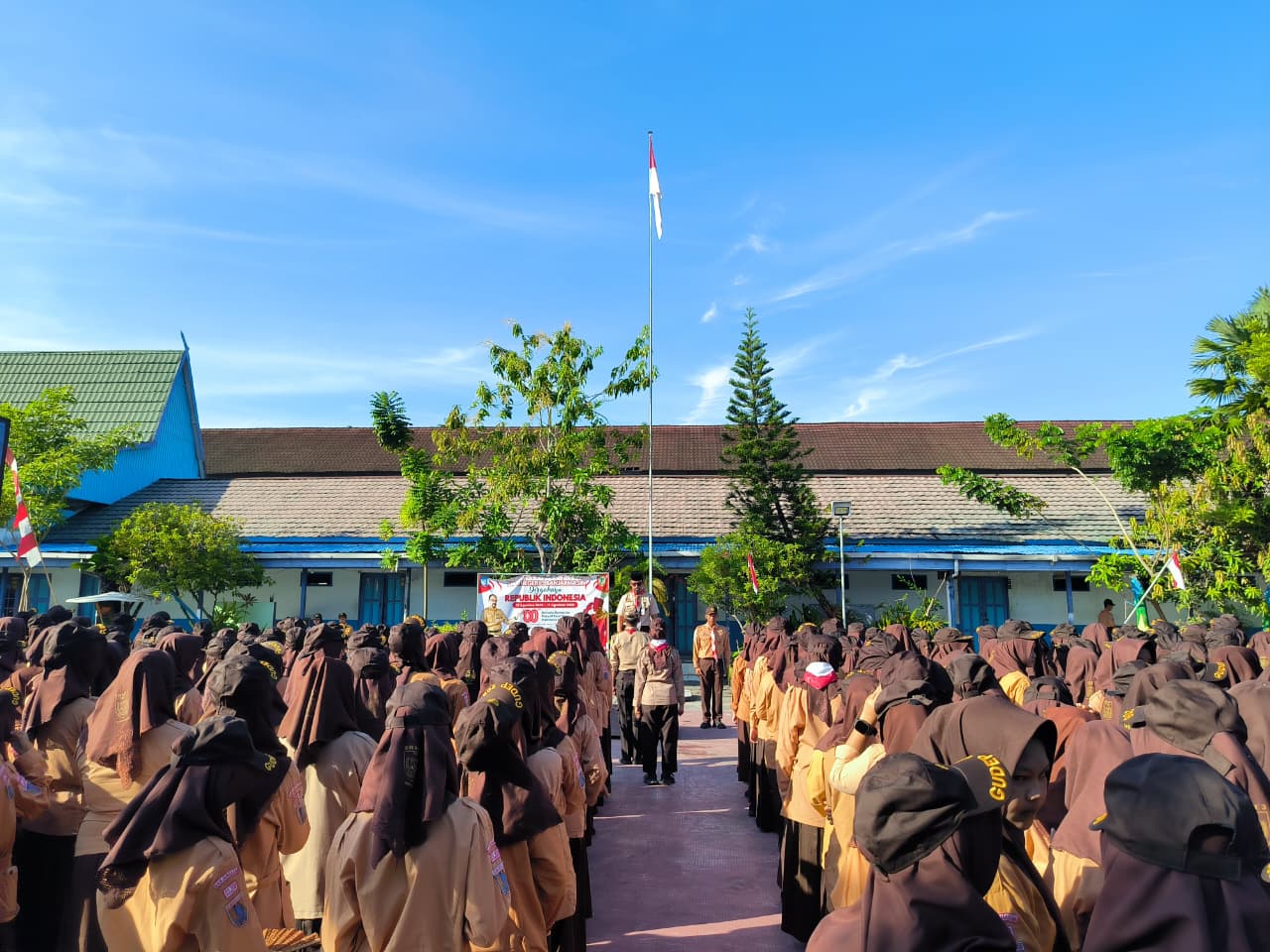 Upacara Peringatan Hari Pramuka ke 64