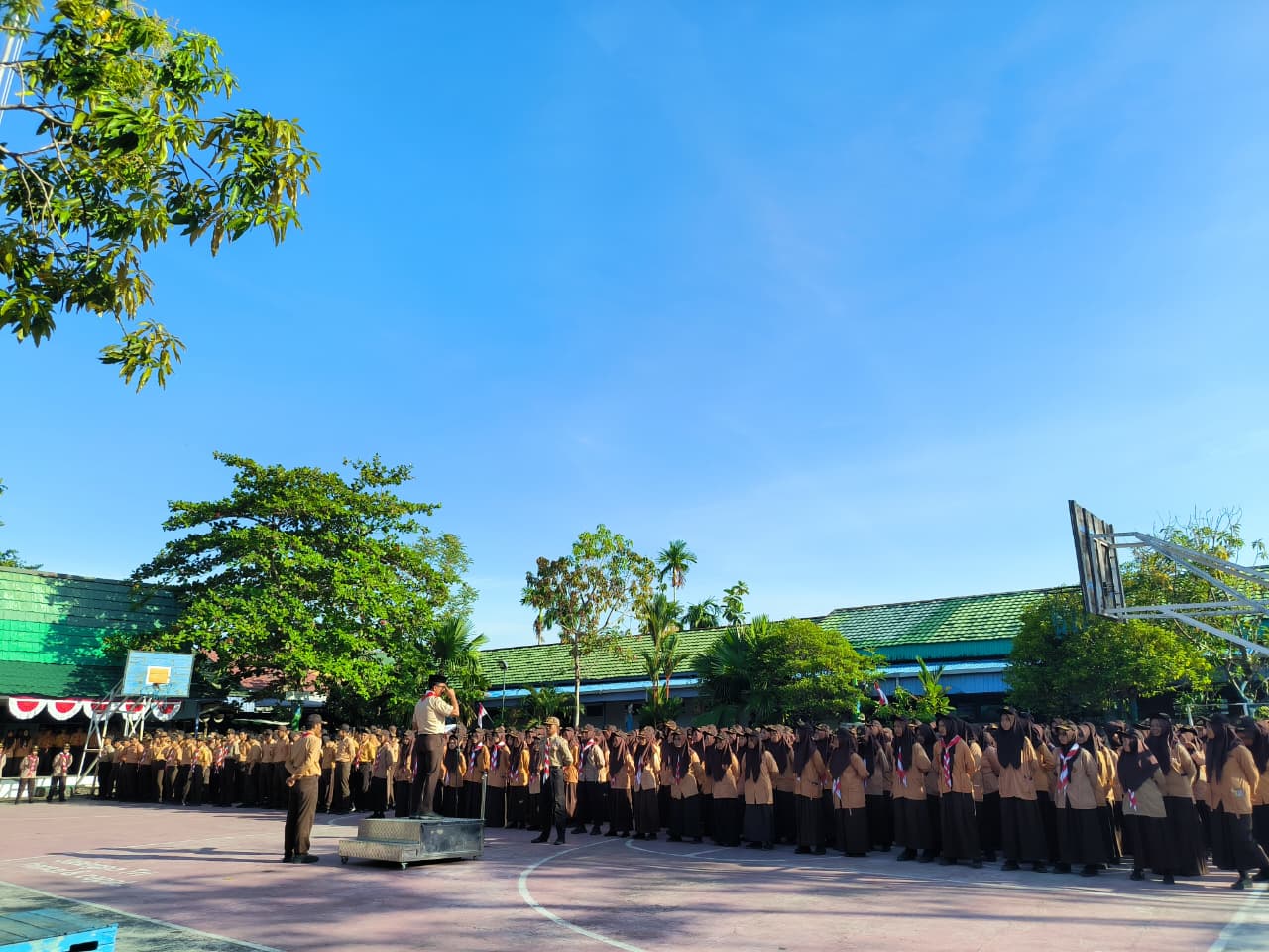 Upacara Peringatan Hari Pramuka ke 64