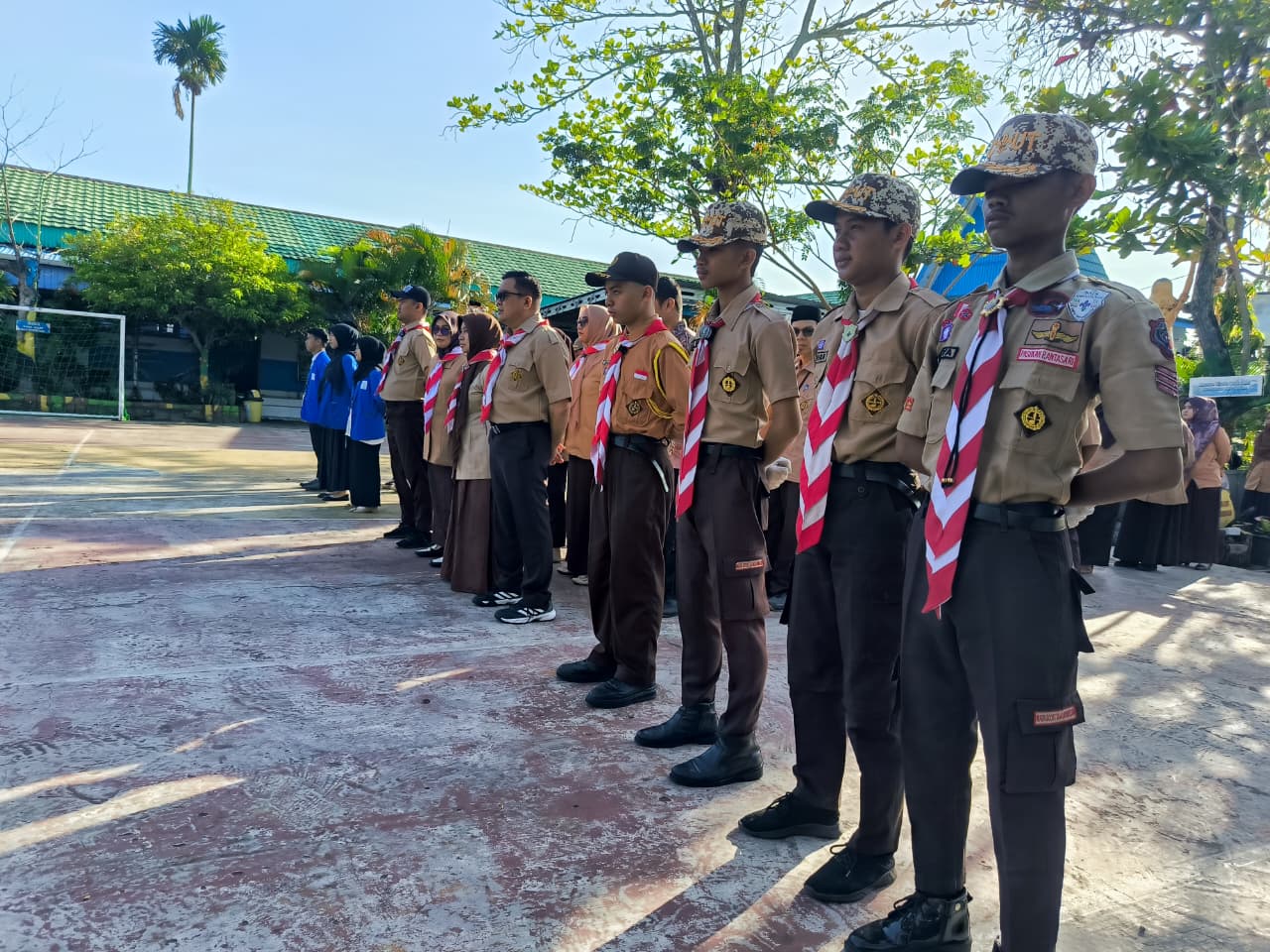 Upacara Peringatan Hari Pramuka ke 64