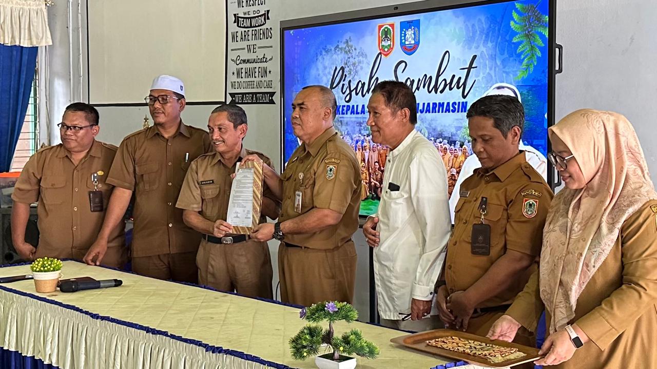 Pisah Sambut Kepala Sekolah SMAN 3 Banjarmasin